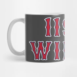 119 Wins Vintage Boston Baseball Mug